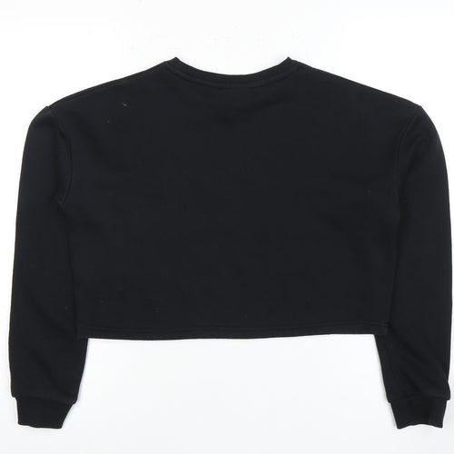 FILA Women's Black XS Pullover Sweatshirt Logo