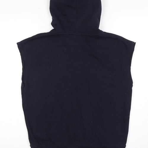 Superdry Women's Black Sleeveless Hoodie Size 12