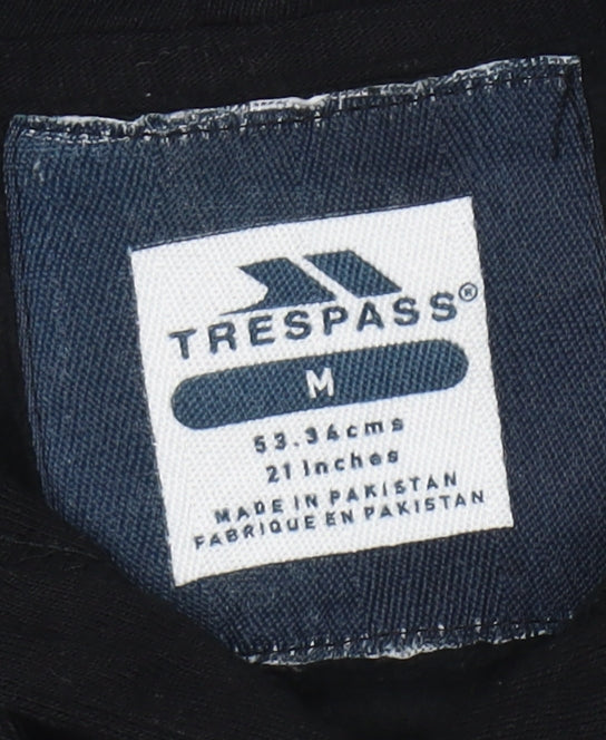 Trespass Men's Black Pullover Hoodie M Regular Fit