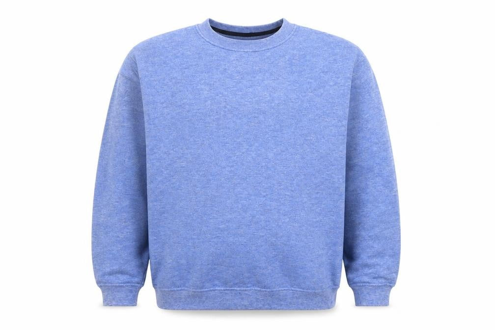 Springfield Men's Blue Crew Neck Pullover Sweatshirt M