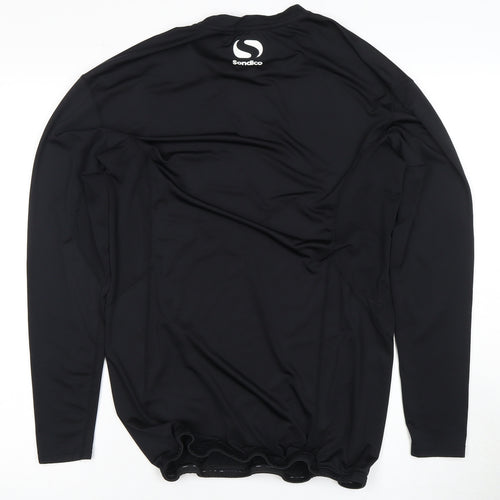Sondico Unisex Black 2XL Pullover Gym Top