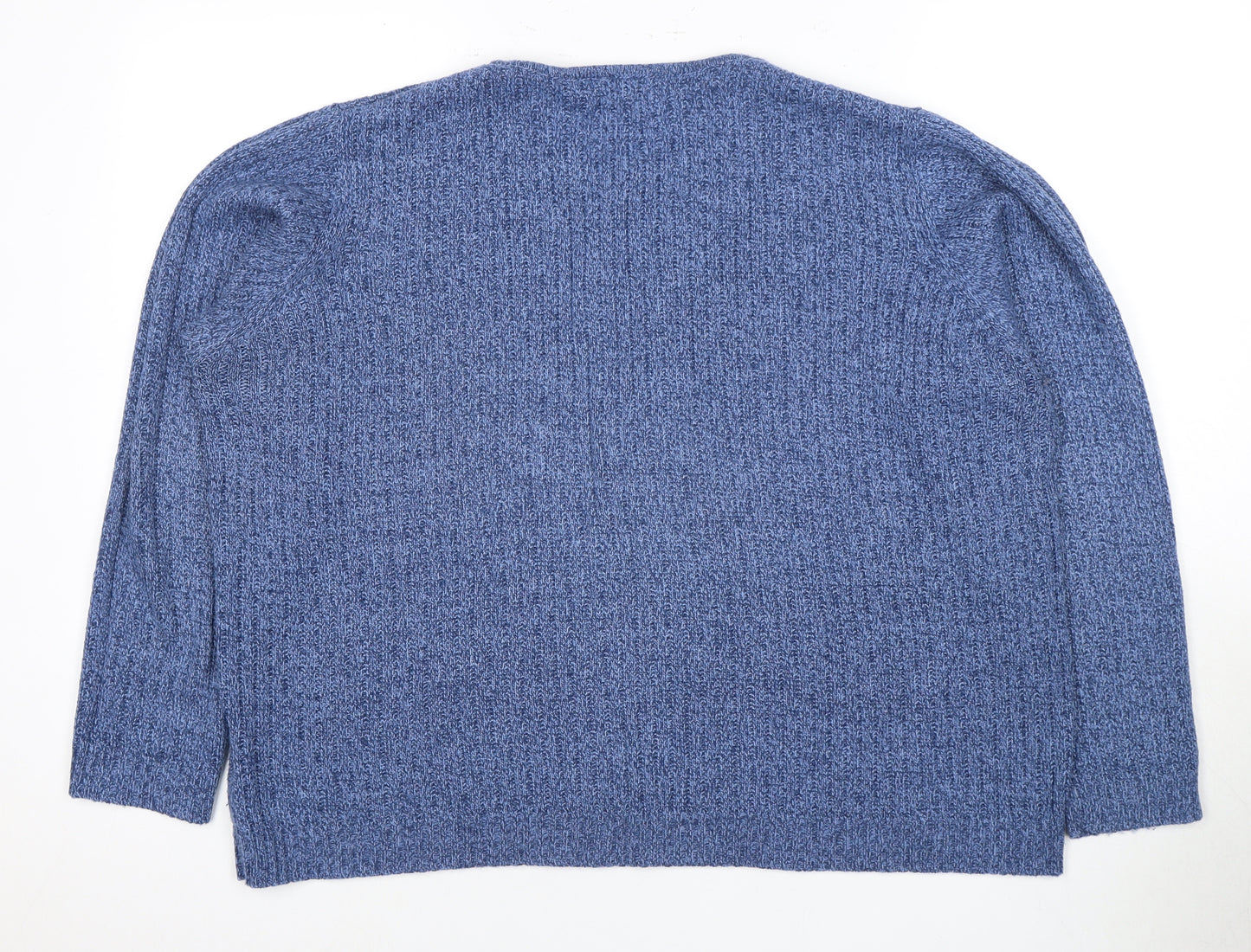Honor Millburn Women's Blue Cable-Knit Pullover Jumper, L