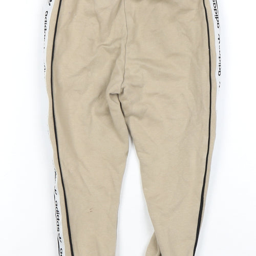 Adidas Boys Beige Jogger Trousers 4-5 Years