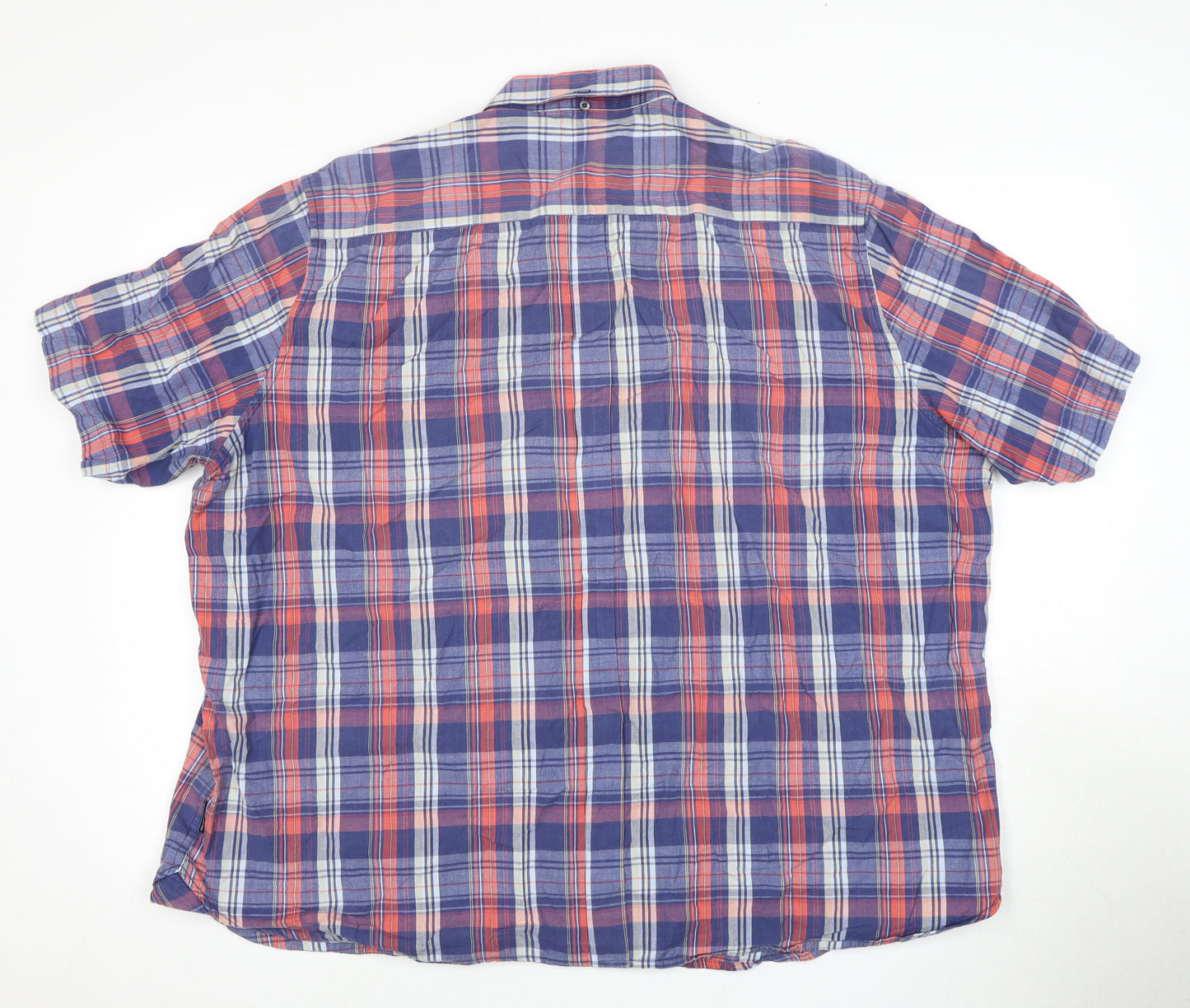 French Connection Men's Multicoloured 2XL Plaid Shirt