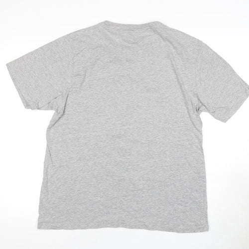 Disney Men's Grey Mickey Mouse Graphic T-Shirt