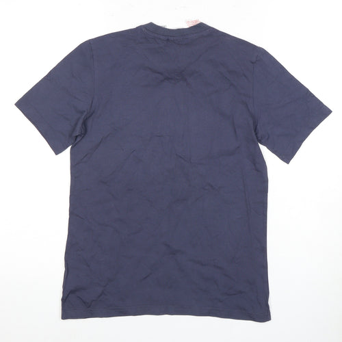 Adidas Boys Blue Graphic T-Shirt Size 12 Years