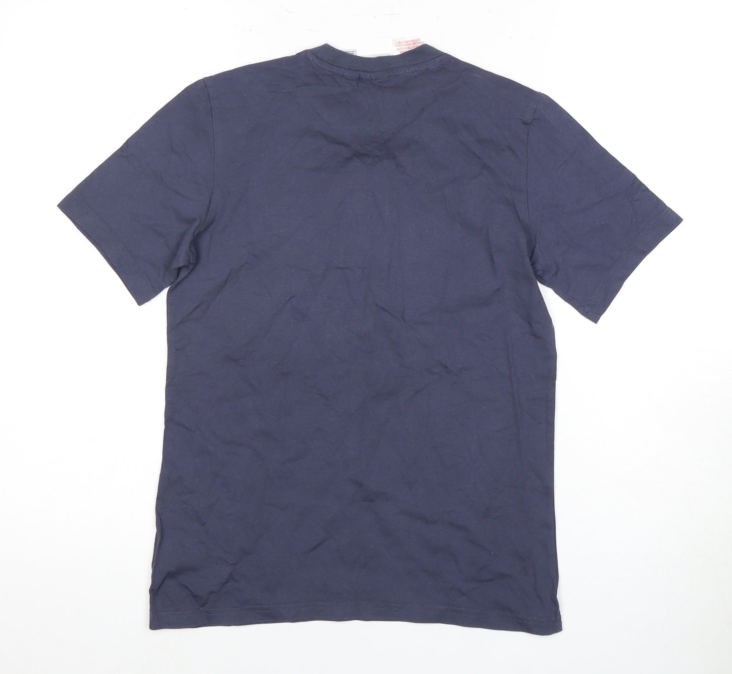 Adidas Boys Blue Graphic T-Shirt Size 12 Years