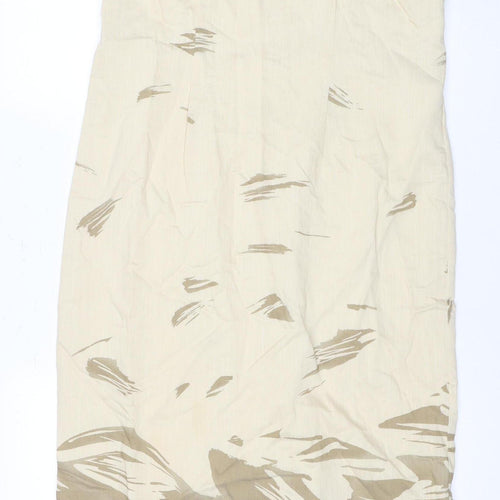 Alexon Women’s Beige Midi Dress - Size 14