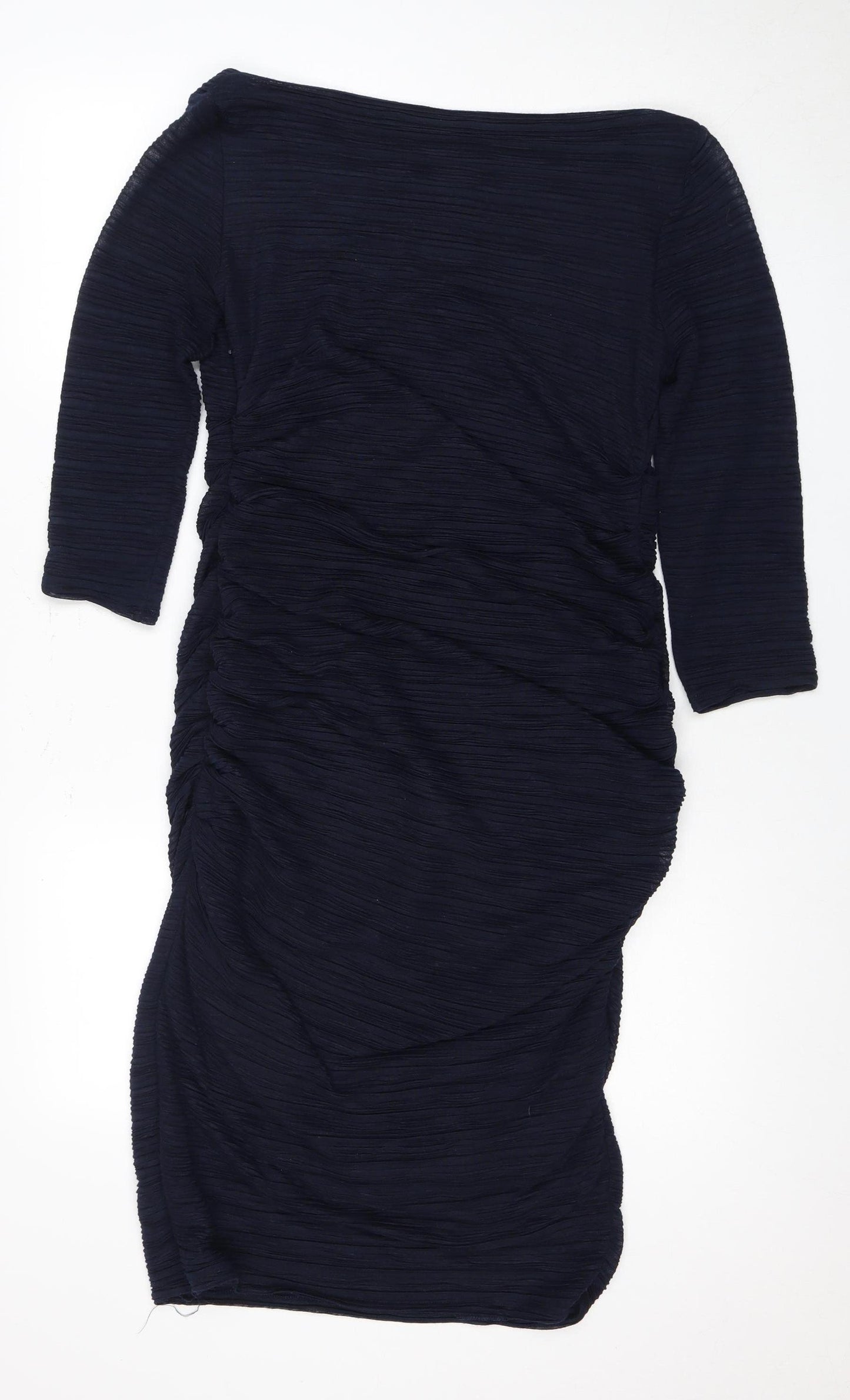 Jane Norman Women's Blue Bodycon Dress Size 16