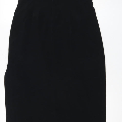 Debenhams Women’s Black Midi Dress 14 Elegant