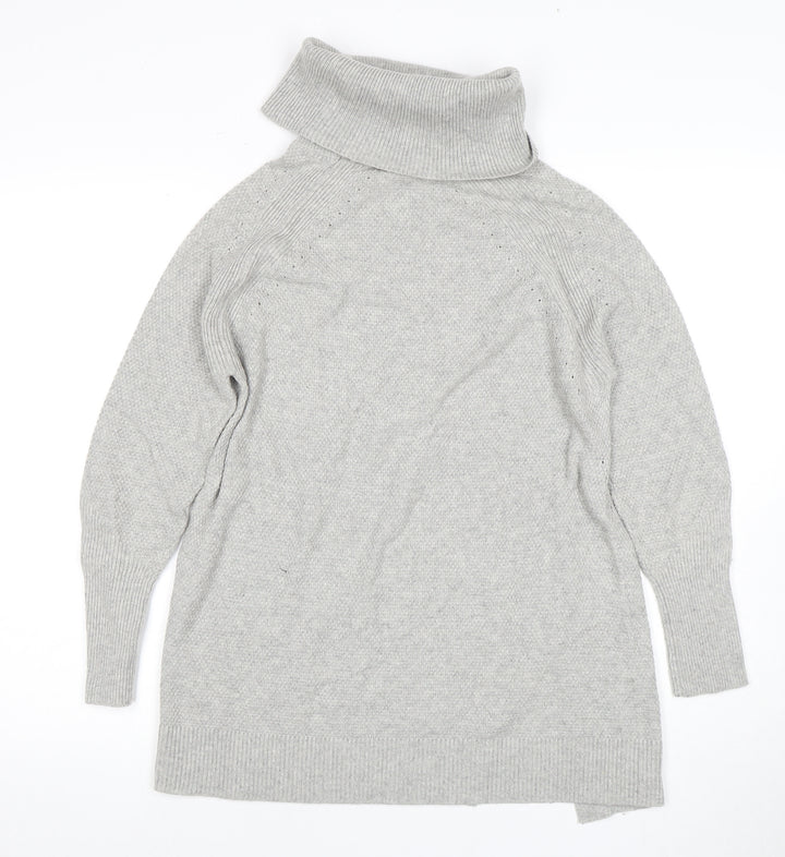 Warehouse Women's Grey Pullover Jumper - Size 6