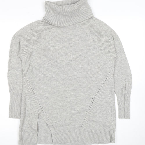 Warehouse Women's Grey Pullover Jumper - Size 6