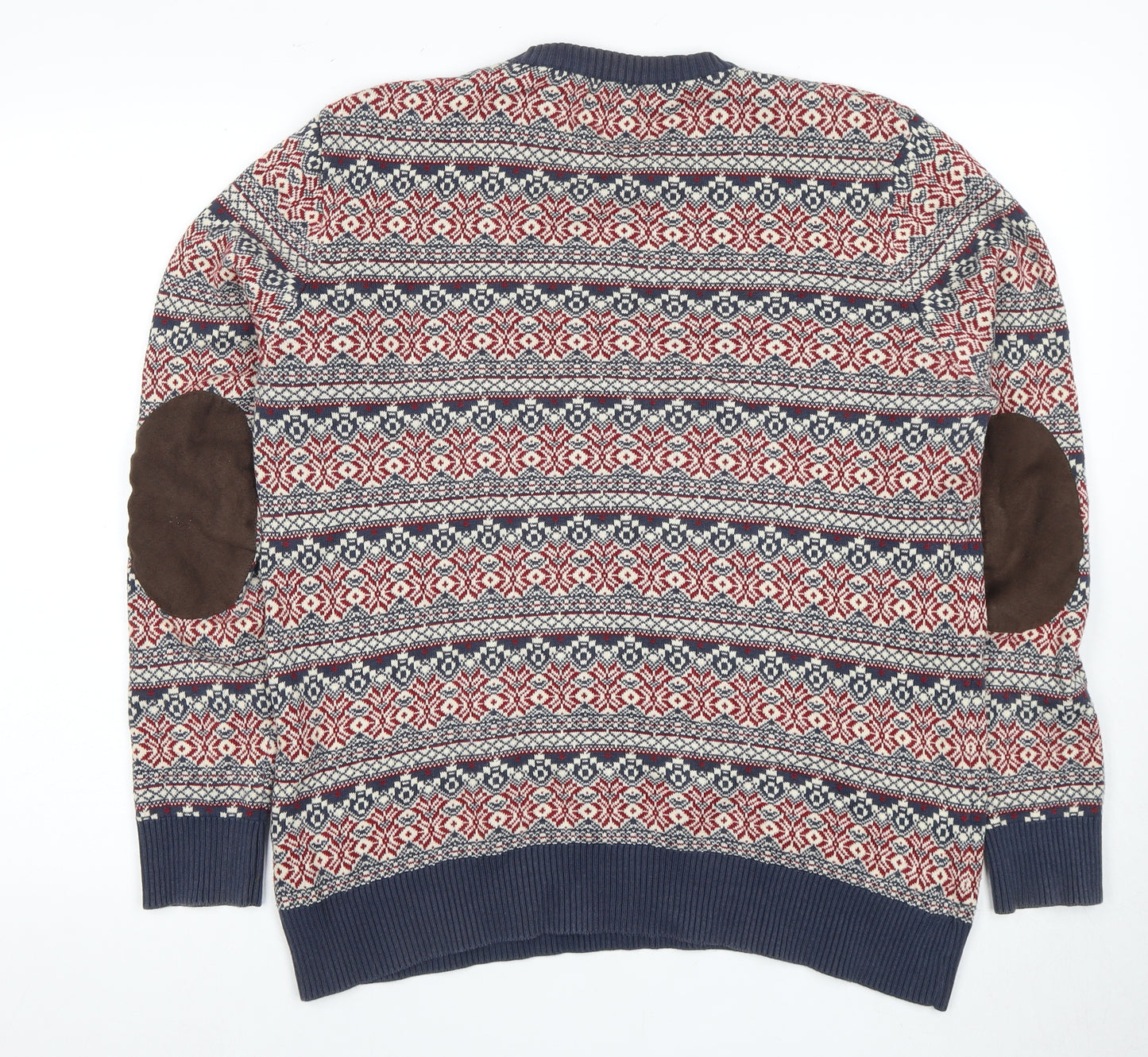 Jack & Jones Vintage Men's Multicoloured Pullover Jumper