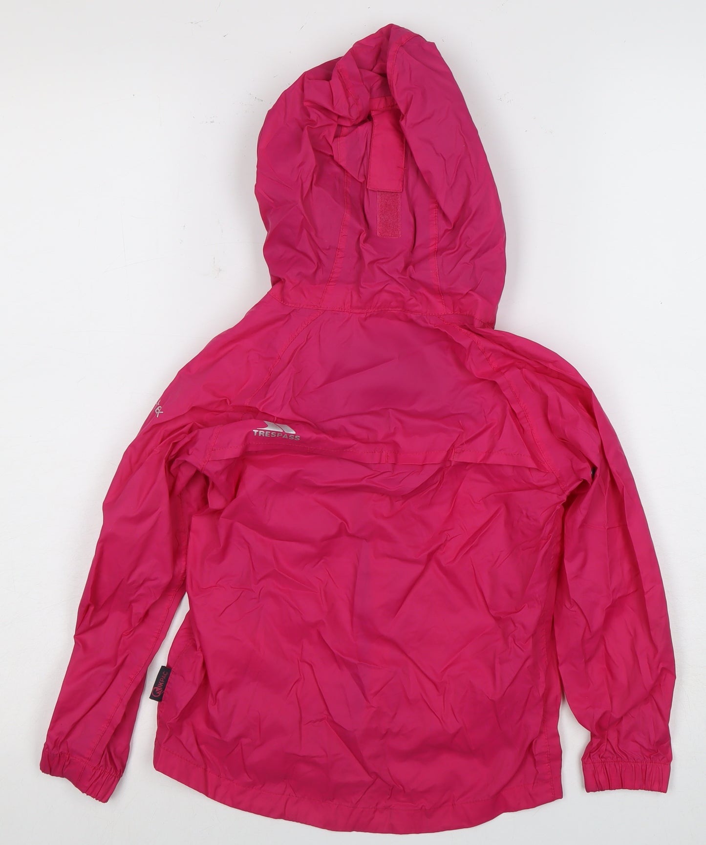 Trespass Girls Pink Rain Coat, 3-4 Years, Waterproof Jacket
