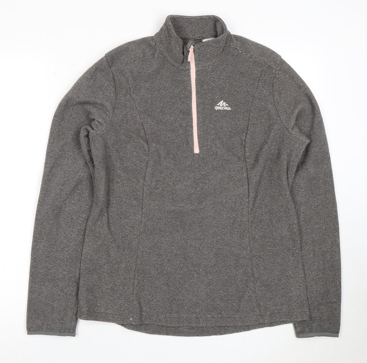 Quechua Women's Grey Pullover Sweatshirt Size 12