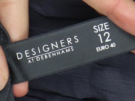 Designers at Debenhams Women's Black Dress Size 12