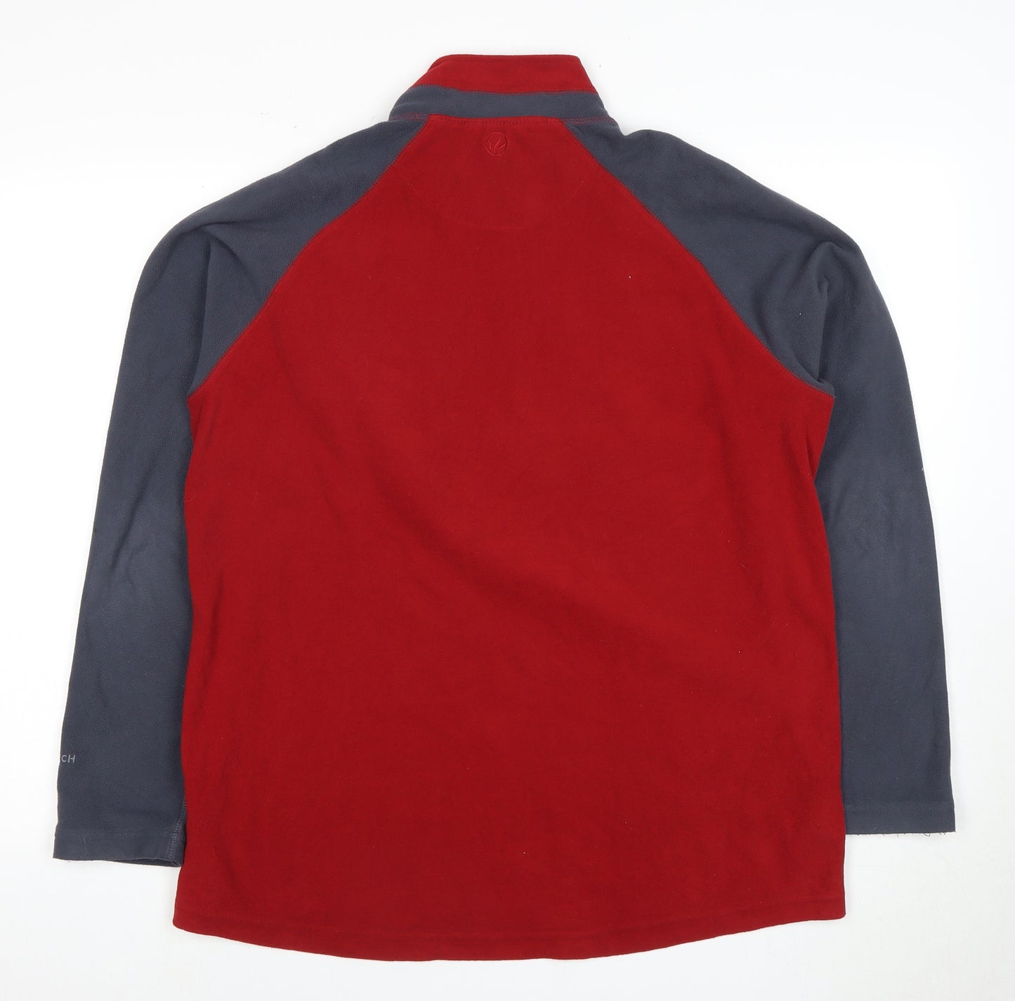 Peter Storm Men's Red 1/4 Zip Fleece Sweatshirt M