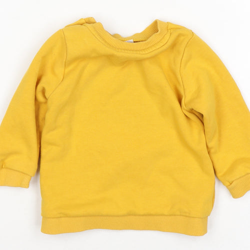 Unisex Batman Yellow Graphic Long Sleeve T-Shirt 3-6 Months