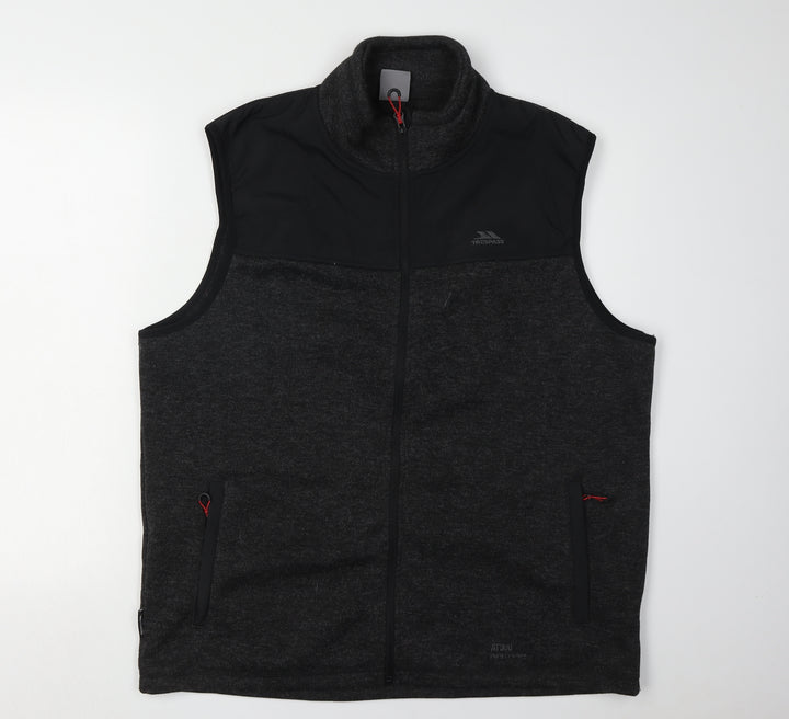 Trespass Men's XL Black Basic Jacket Waistcoat