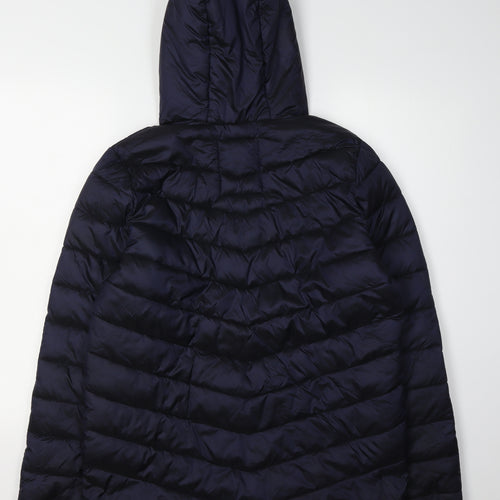 Marks and Spencer Girls Navy Puffer Jacket Size 14-16 Years