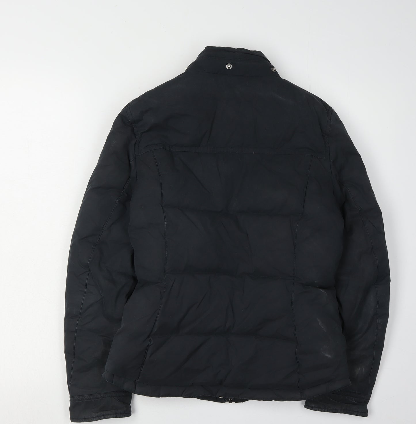 Jack Wills Women's Black Puffer Jacket Size 6