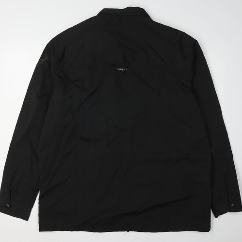 H&M Men's Black Zip Jacket XL Casual