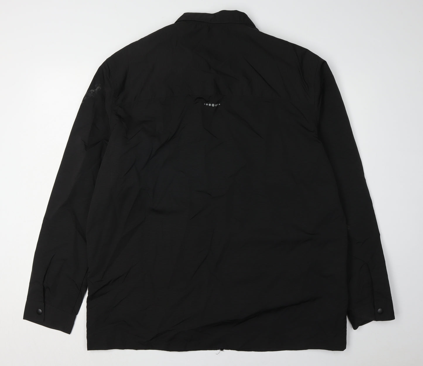H&M Men's Black Zip Jacket XL Casual