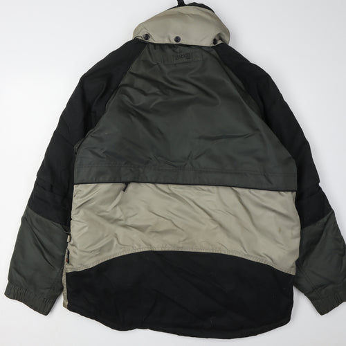 Schott NYC Men's Green Parka Jacket M Zipped Pockets