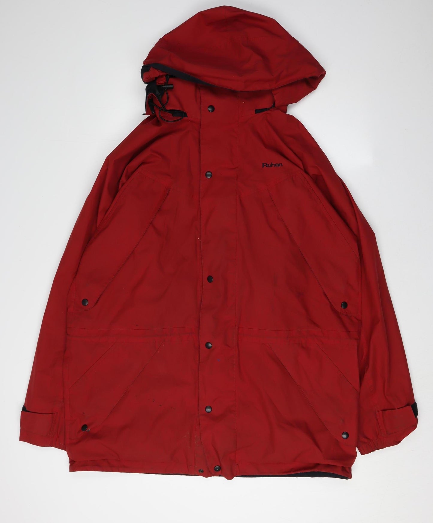Rohan Men's Red Waterproof Rain Coat Jacket L