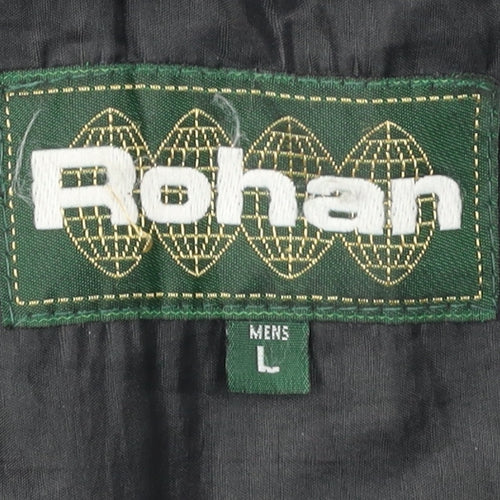 Rohan Men's Red Waterproof Rain Coat Jacket L