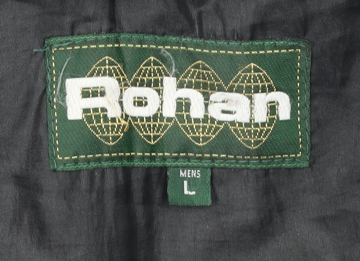 Rohan Men's Red Waterproof Rain Coat Jacket L