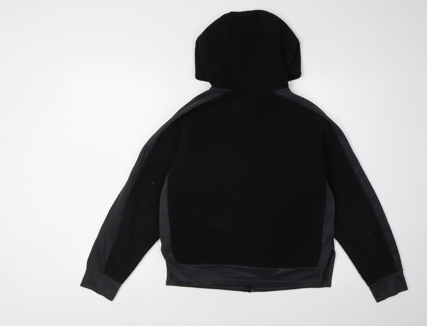 Nike Boys Black Dri-FIT Hooded Jacket, L, Sports, All Seasons