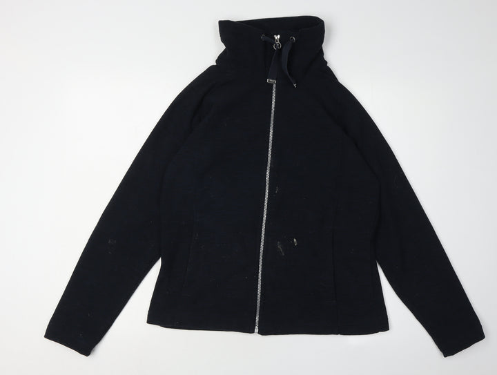 Regatta Women's Black Jacket UK 12 Full Zip Casual Wear