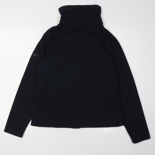 Regatta Women's Black Jacket UK 12 Full Zip Casual Wear