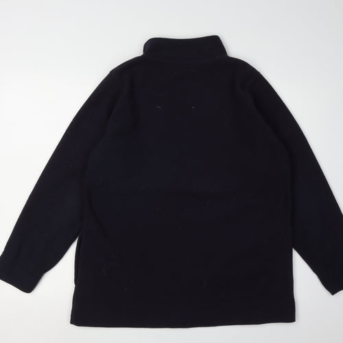 EWM Women's Black Basic Jacket, Size M, Full Zip Casual