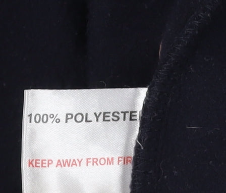 EWM Women's Black Basic Jacket, Size M, Full Zip Casual