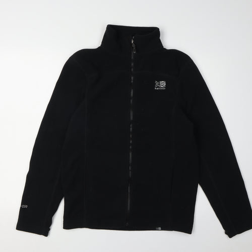 Karrimor Men's Black Fleece Jacket, Size S, Full Zip Casual
