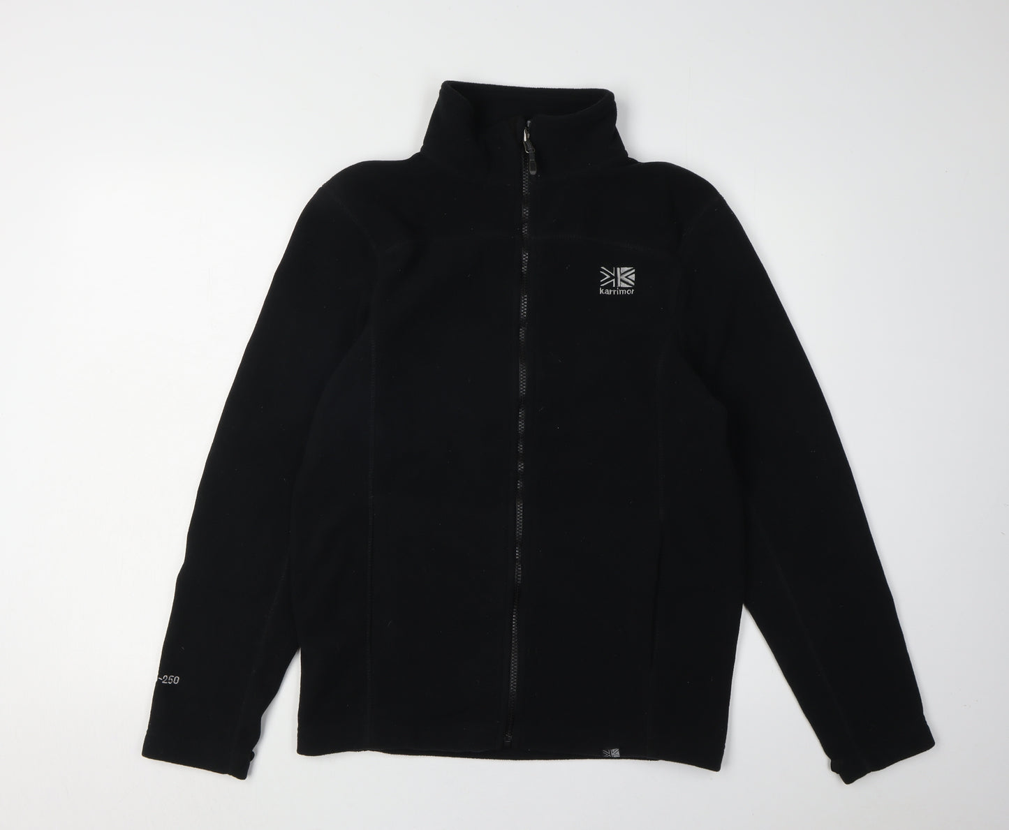 Karrimor Men's Black Fleece Jacket, Size S, Full Zip Casual