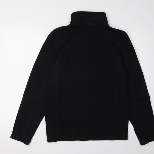 Karrimor Men's Black Fleece Jacket, Size S, Full Zip Casual