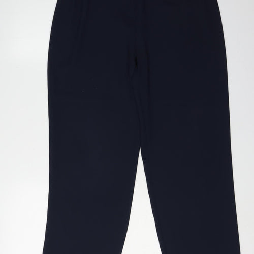 Eastex Women's Blue Regular Fit Trousers