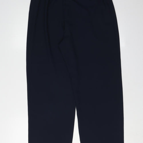 Eastex Women's Blue Regular Fit Trousers