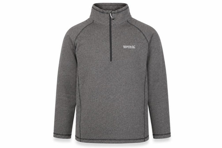 Regatta Men's Grey 1/4 Zip Fleece Sweatshirt L