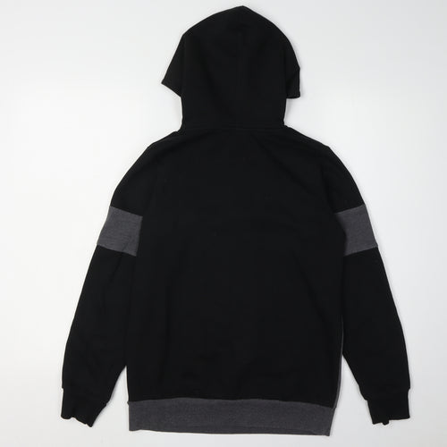 Bench Boys Black Grey Pullover Hoodie 12-13 Years