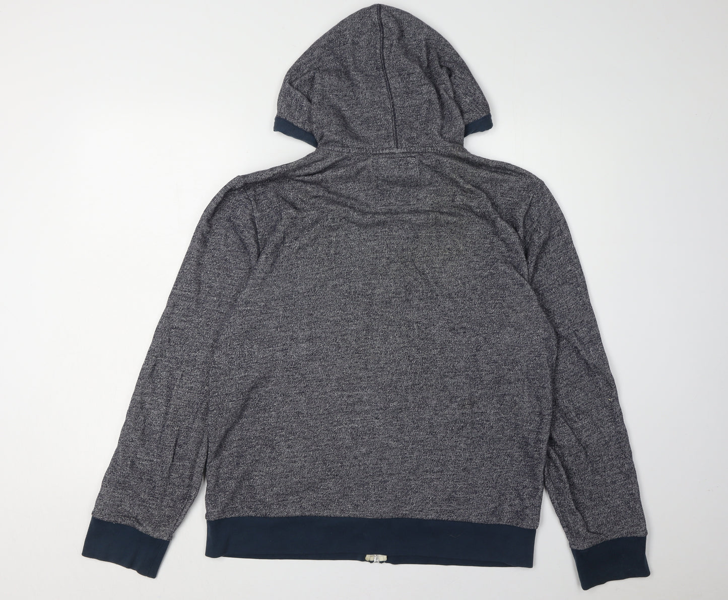 Express Men's Grey Full Zip Hoodie L Size