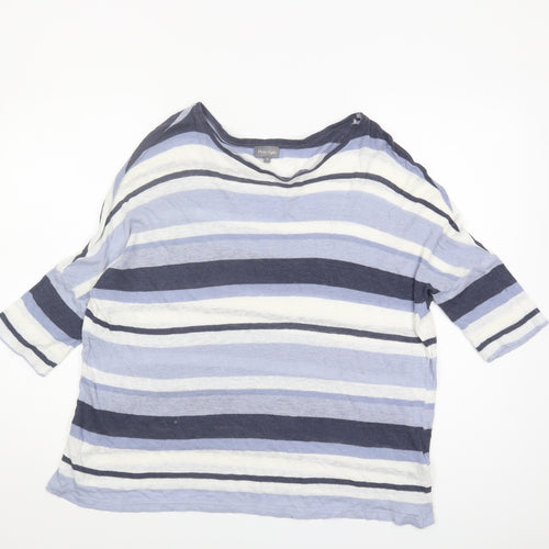 Phase Eight Women's Multicoloured Stripe Jumper Size 8