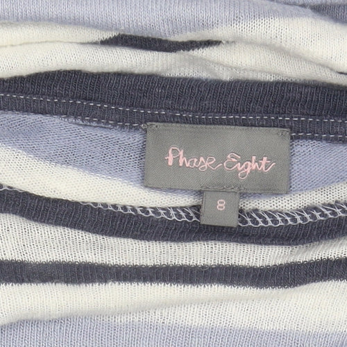 Phase Eight Women's Multicoloured Stripe Jumper Size 8