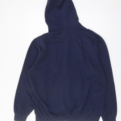 NFL Team Apparel Men's Blue Full Zip Hoodie L