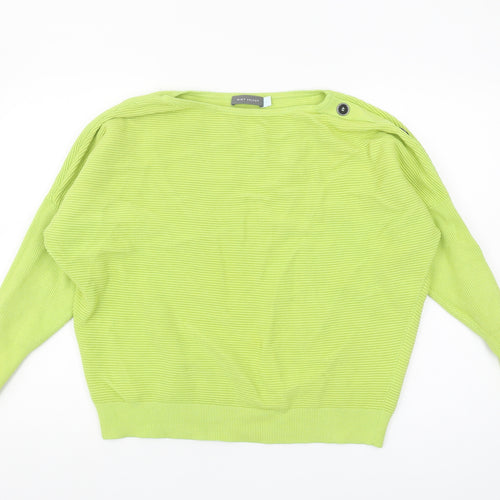 Mint Velvet Women's Green Long Sleeve Jumper Size L