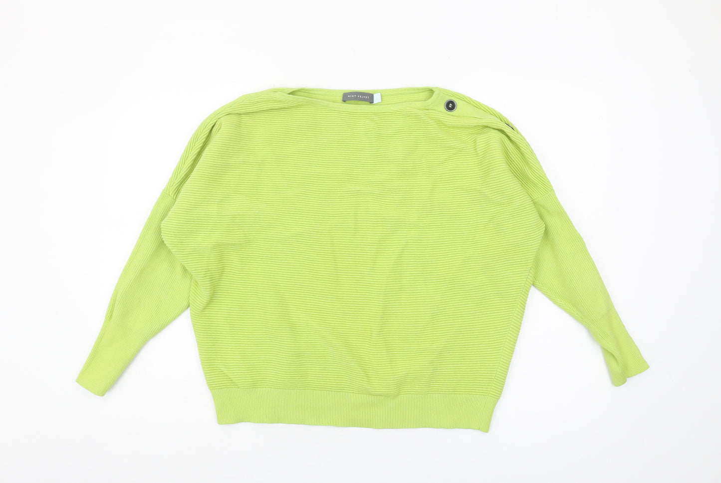 Mint Velvet Women's Green Long Sleeve Jumper Size L