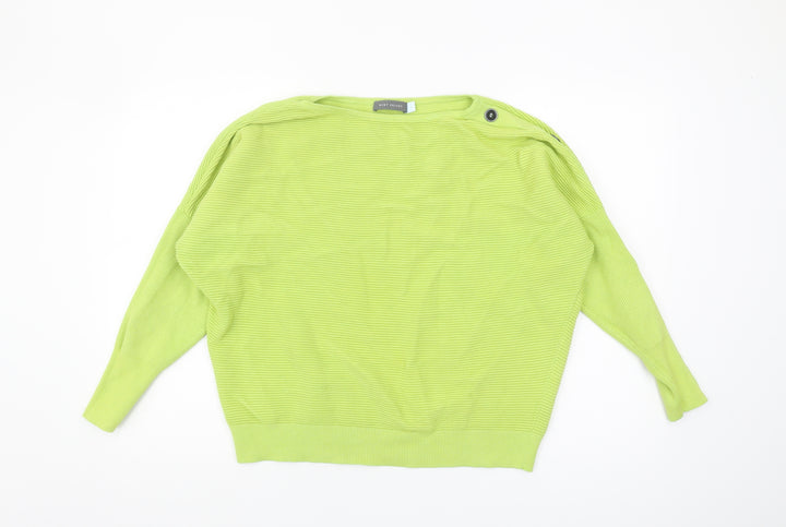 Mint Velvet Women's Green Long Sleeve Jumper Size L